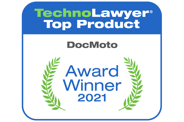 TechnoLawyer - Top Product Award of 2021